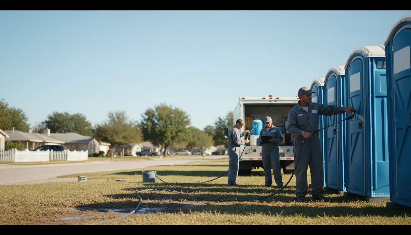 Long-Term Portable Toilet Rental in Baldwin, LA near me